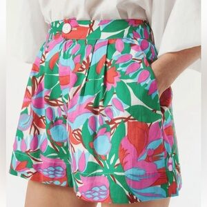 Rhode, Walker Shorts, White Fleur Tropicale, Size 2